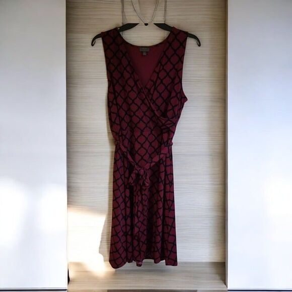 MIX Women's Red and Black Dress – Size Large - Picture 10 of 10
